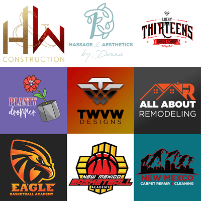 Logo Design - Sports, Construction, Auto, Cleaning, Entrepreneurs, and more!