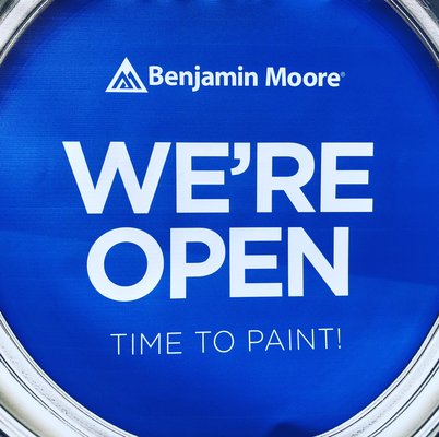 Come in today and save on Benjamin Moore Paints during our month long event.