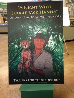 Jack Hanna is coming to Great Bend !!!  Amazing