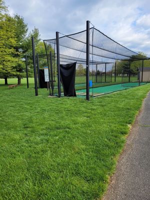 They have batting cages