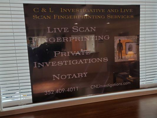 C & L Investigative And Live Scan Fingerprinting Services