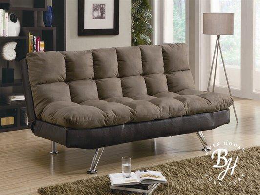 Two tone microfiber sofa bed $349!
Originally: $449