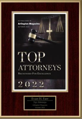 Top attorneys 2022 Arlington magazine