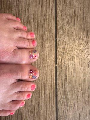 Amazing pedicure