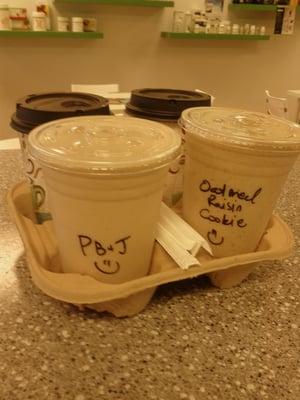 Shakes to Go! Call ahead!