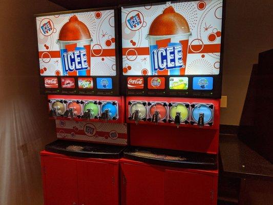 8 flavors of Icee