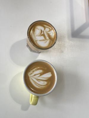 Cortado and Cardamom Cappuccino