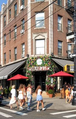 The Grand is a neighborhood bar! I like these brick buildings.