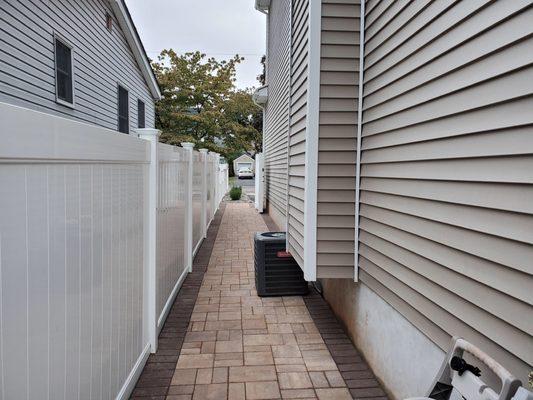 Walkway & Fence