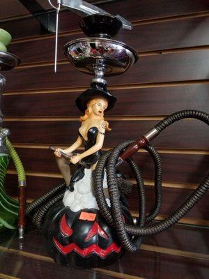 Sexy witch hookah