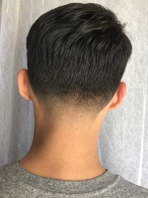 Men's taper cut