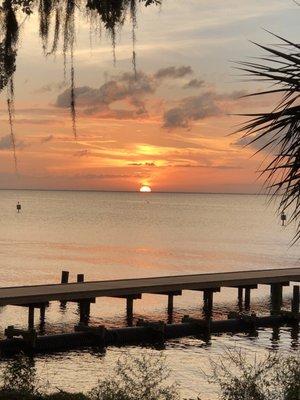 Sunset from the trail