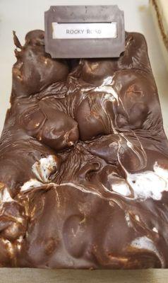 Rocky road fudge.