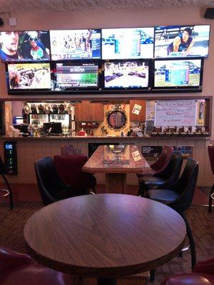 Perfect for football season! Watch all the games at once!