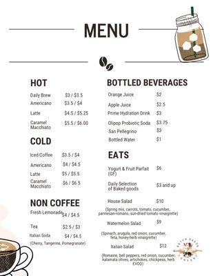 Sample Menu