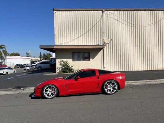 Running vette thanks to German Korean Auto