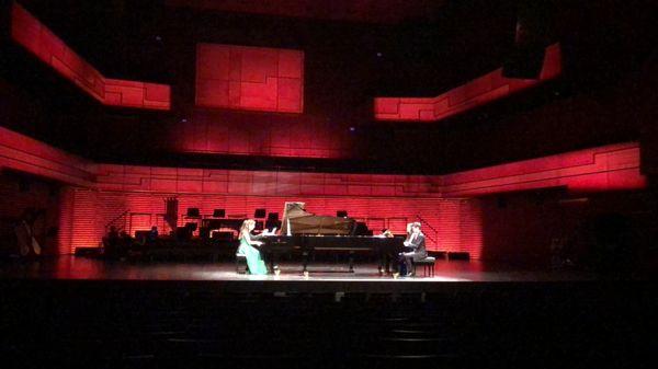 New Music School Students Perform in Harpa Hall in Reykjavik, Iceland.