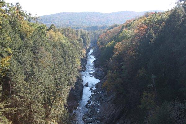 View from the bridge