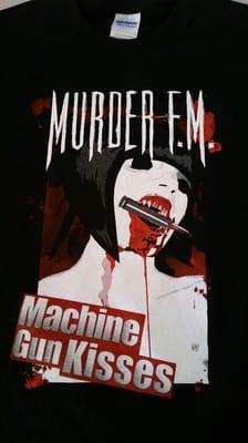 T shirt for heavy metal band Murder FM