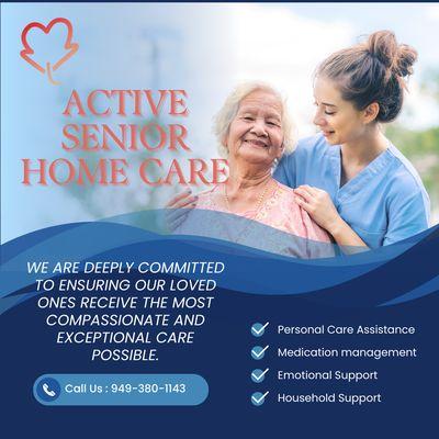 Our caregivers are compassionate, skilled, and dedicated to providing the highest quality of care, ensuring comfort and peace of mind.