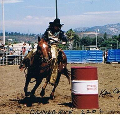 Gymkhana events taught with general horsemanship.