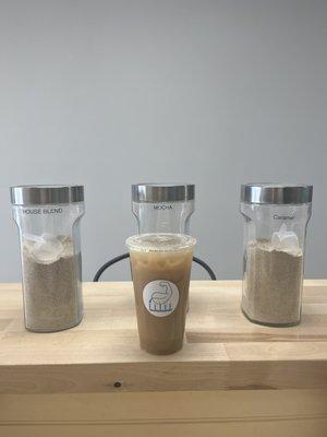 Vanilla Chai Protein Iced Coffee!