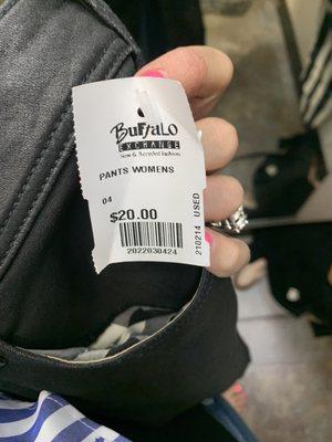 Burberry pants! $20 STEAL!