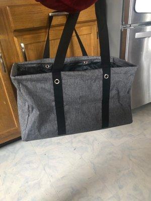 Free tote when opened new checking