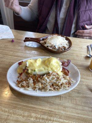 BLTA Benedict and Country Skillet