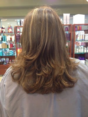 Highlights and cut done by Emily