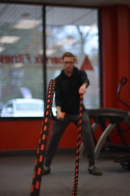 Personal training with wide variety of equipment