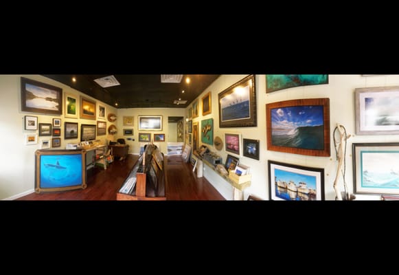 ANGRY FISH GALLERY interior