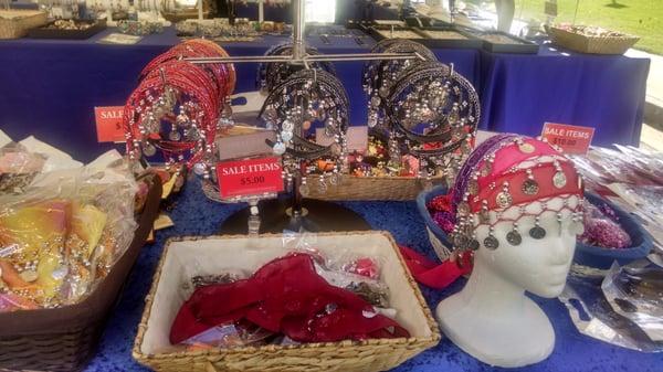 Various Greek inspired items.