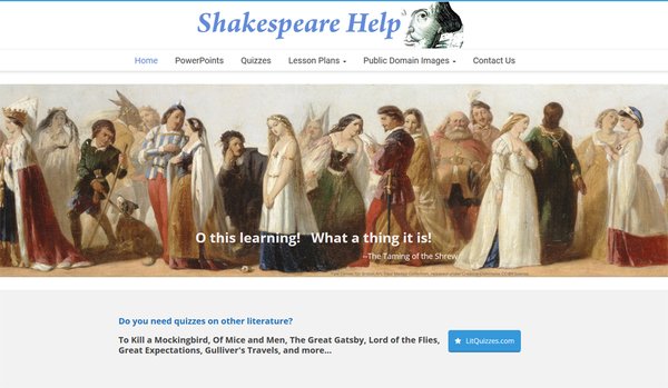 ShakespeareHelp.com website