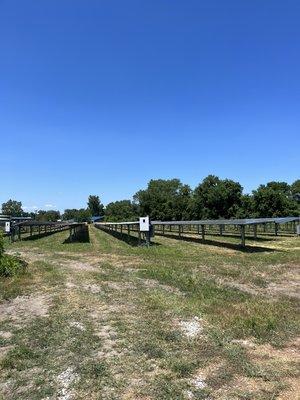 Commercial, grid tied solar install!