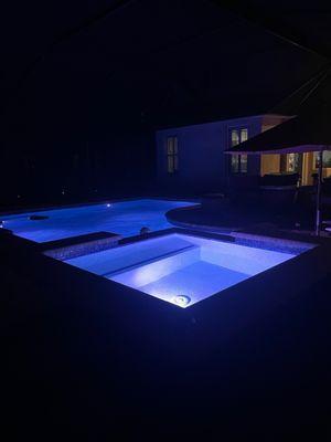 Custom pool built by Design Concepts