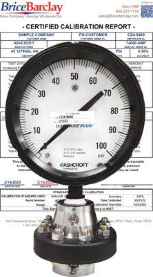 Shop Services - we can liquid-fill pressure gauges, calibrate pressure gauges and install them onto diaphragm seals.