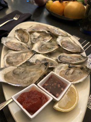 Spoiled oysters