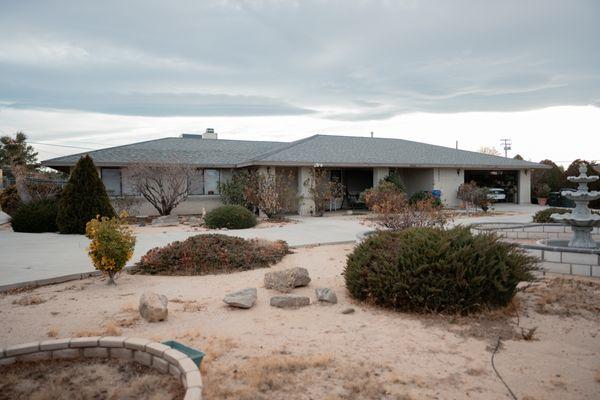 Real-estate Photoshoot in Apple valley, California