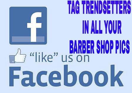 If your ever take  pics in Trendsetters Barber Shop  post them and tag us