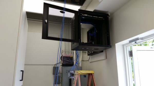 Namaste Salon Network and Equipment Enclosure