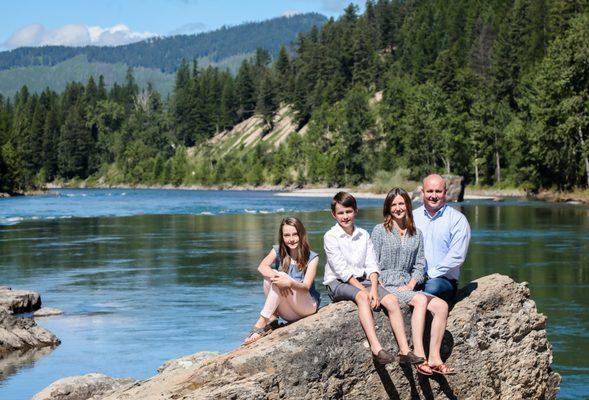 Family Portraits in Glacier National Park