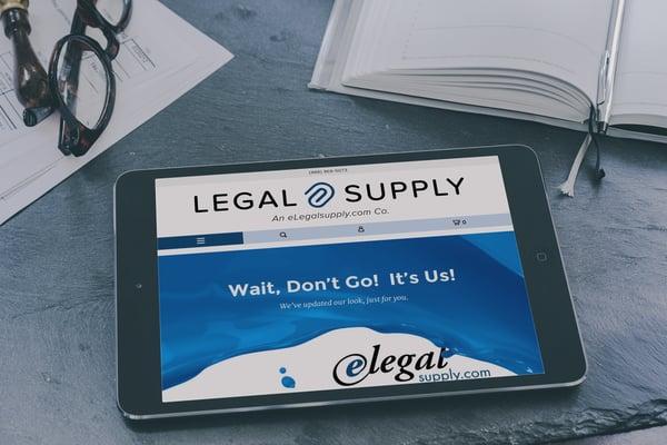 Legal Supply Website Design