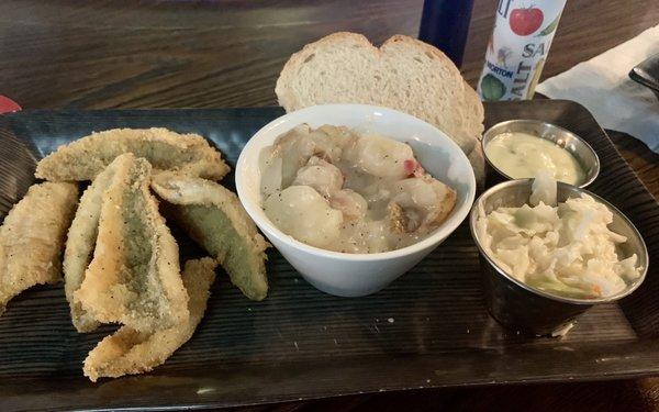 Perch Plate w/German Potato Salad