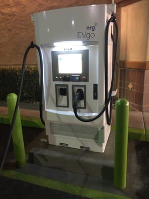 Charging station for EV on NrgEVGo plan.