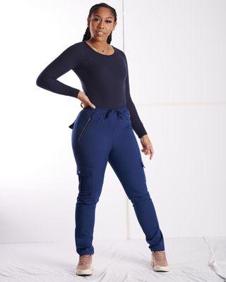 Majoile skinny scrub pants