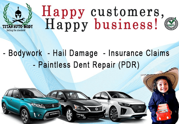 We Specialize in Hail Damage and Body Work!