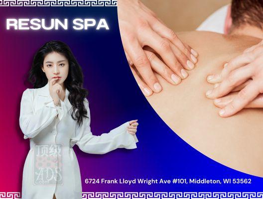 Here at Resun Spa, we are a proud Asian Spa located in Middleton, WI!