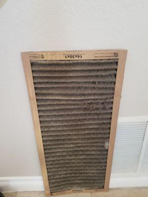 Less month old air filter