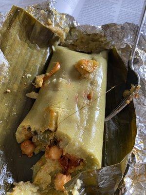 Poblano Tamale